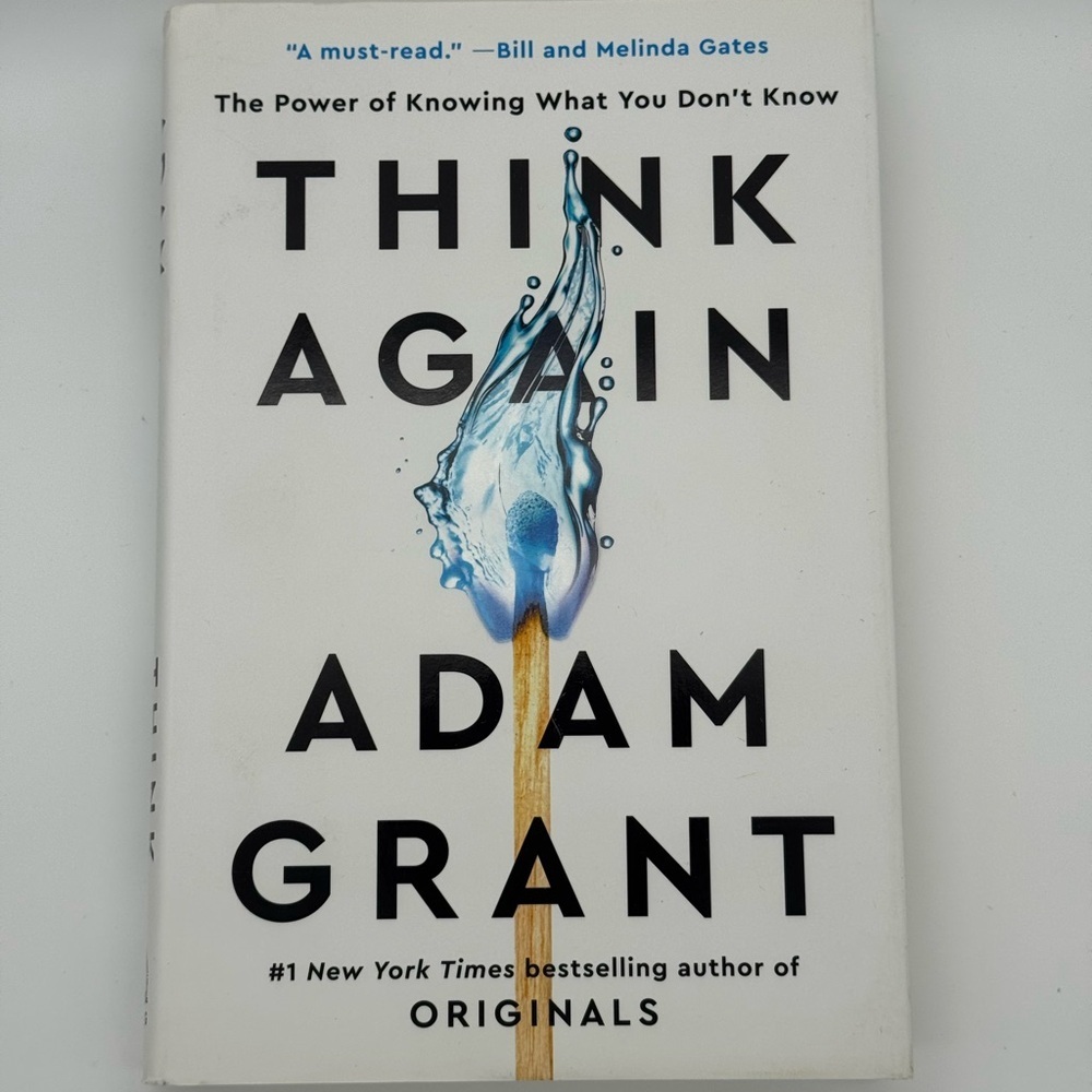 Think Again by Adam Grant - Hardcover